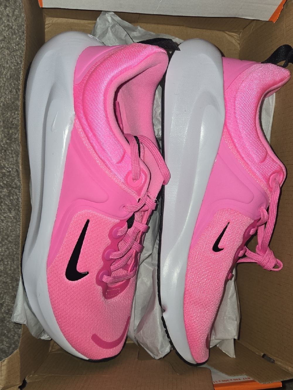 Nike Women's Hot Pink Athletic Sneakers, New, 9.5